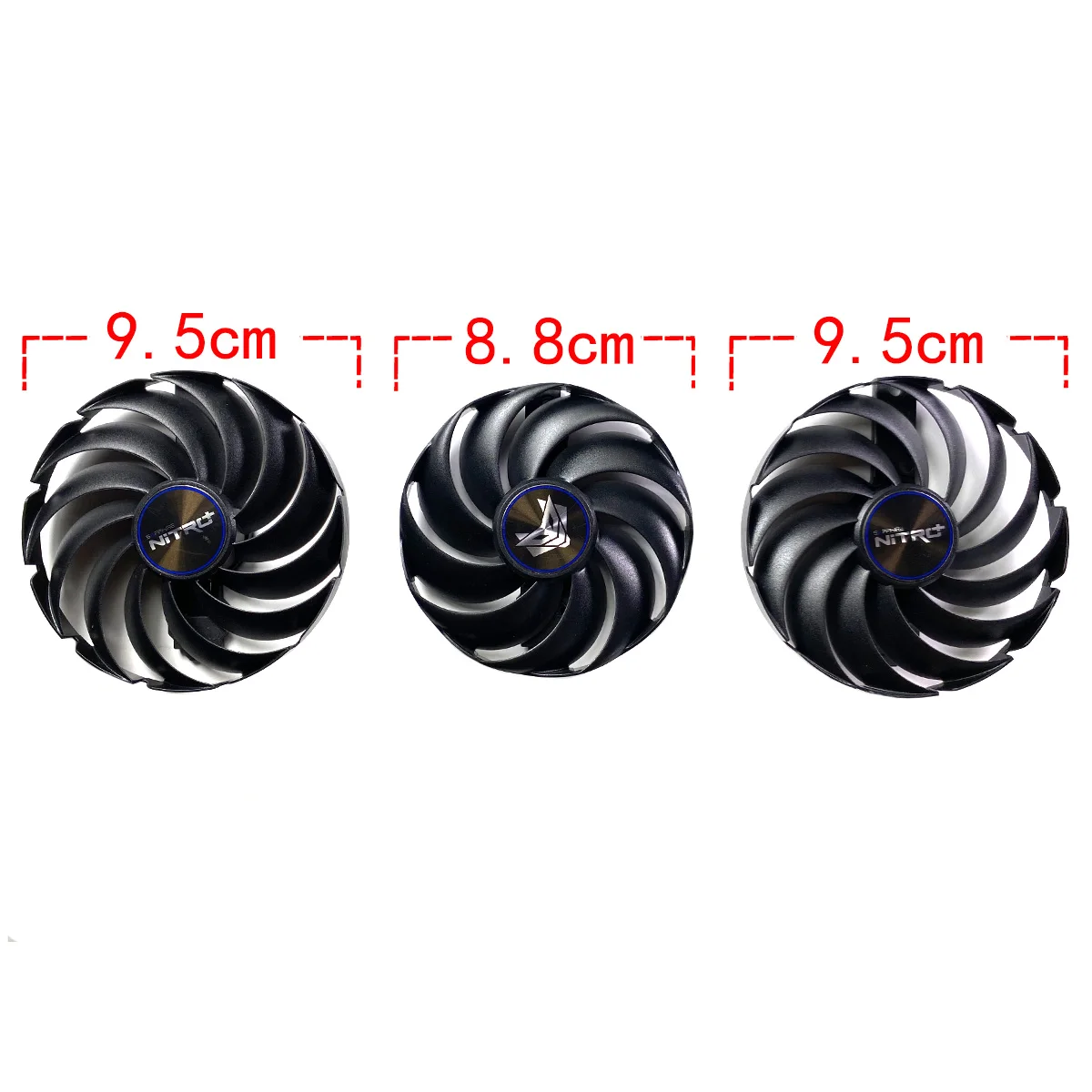 Новый сменный вентилятор для видеокарты SAPPHIRE Radeon RX6800 6800XT 6900XT NITRO FDC10U12D9-C