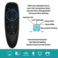 voice remote control gyroscope backlight 2 4g wireless controller usb 17 keys replacement battery operated for office g10s pro