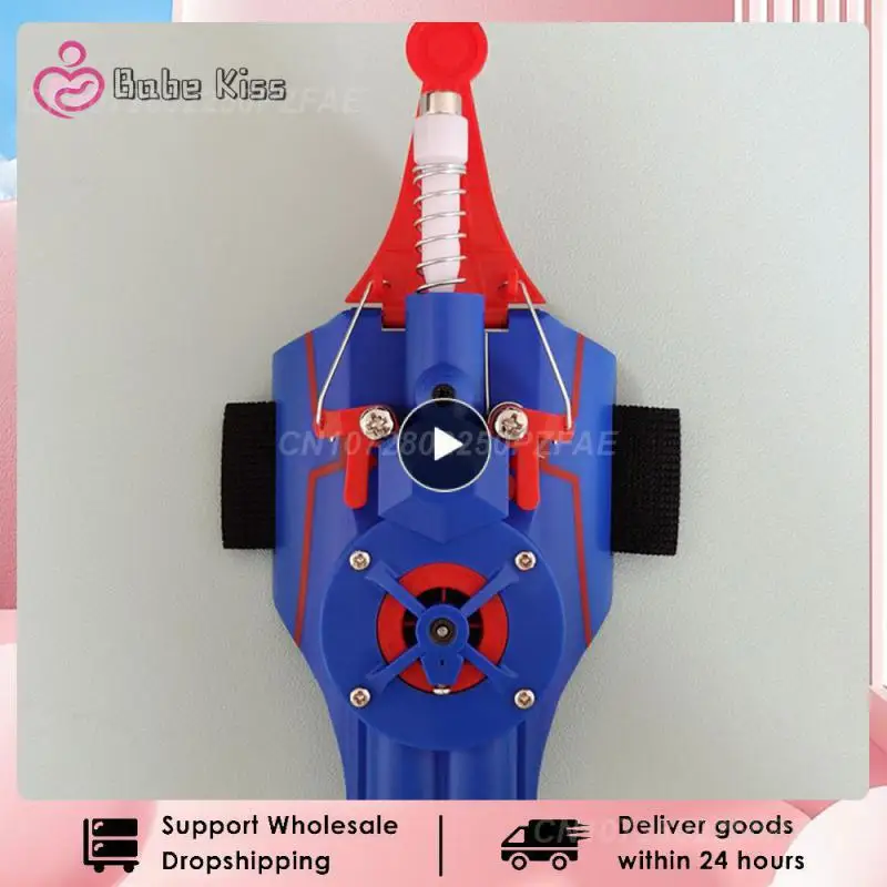 

1/2/3PCS Safe Kid Wrist Launcher Toy Non-toxic Glove Soft Bullet Web Shooters Figures Cosplay Spider Mans Toys Fun