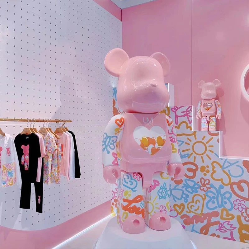 Bearbrick искусственное украшение порошок Макао UM яичный цвета зефира шоколад Qianqiu |