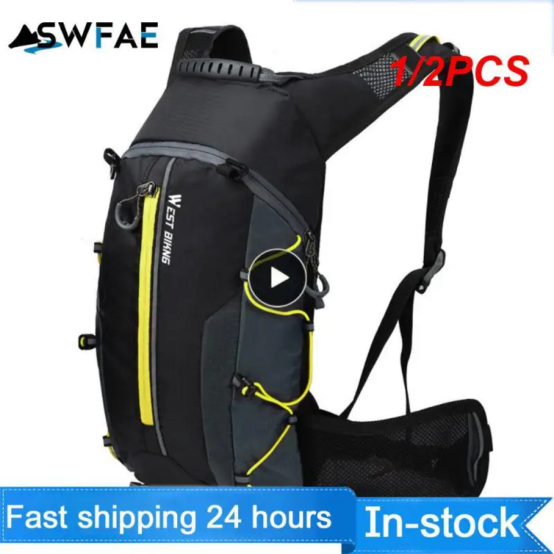 

1/2PCS BIKING 10L Breathable Cycling Backpack Waterproof Ultralight Folding Bag Outdoor Climbing Travel Hiking Cycling