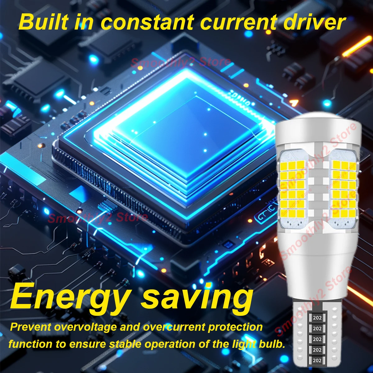 Для Skoda Karoq Superb MK2 Kamiq Papid NA2 Светодиодные фонари заднего хода Лампа 2 шт. T15 W16W 6000K