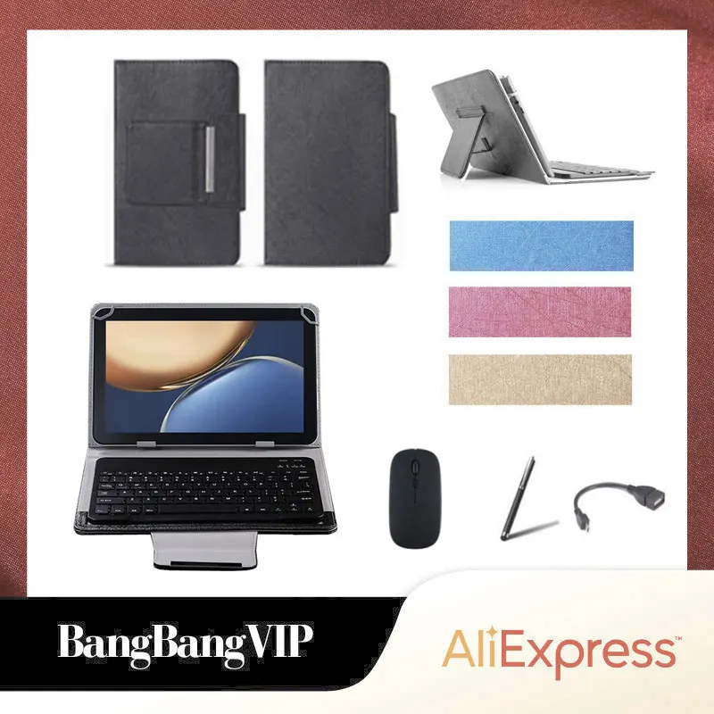 

Для Honor Pad V7 10,4 дюймов планшет универсальный Bluetooth беспроводная мышь клавиатура подставка чехол