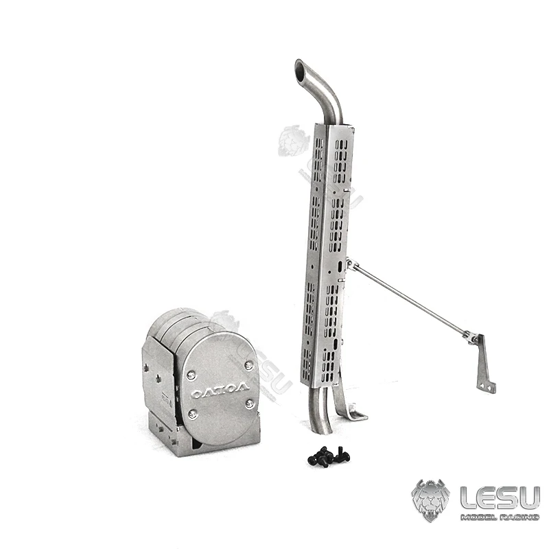 LESU Tamiya 1/14 модель грузовика игрушечная грязевая головка FE/VM металлический