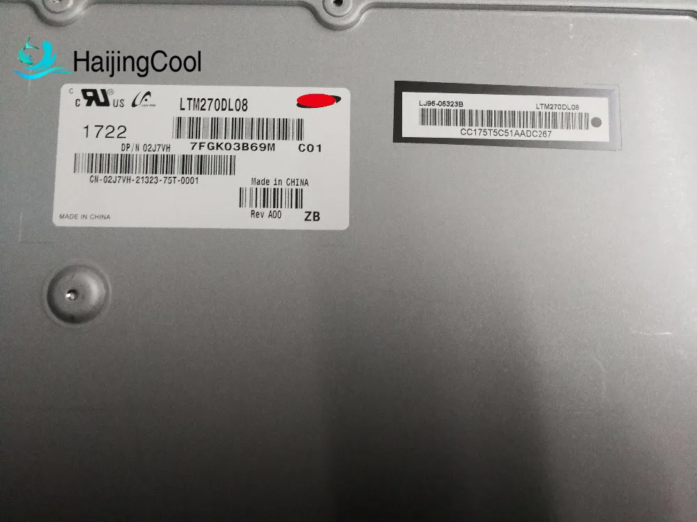 

Original LCD screen LTM270 LTM270DL07 LTM270DL08 DL07 FOR U2715H UP2716D U2717DS2718D S2716DG