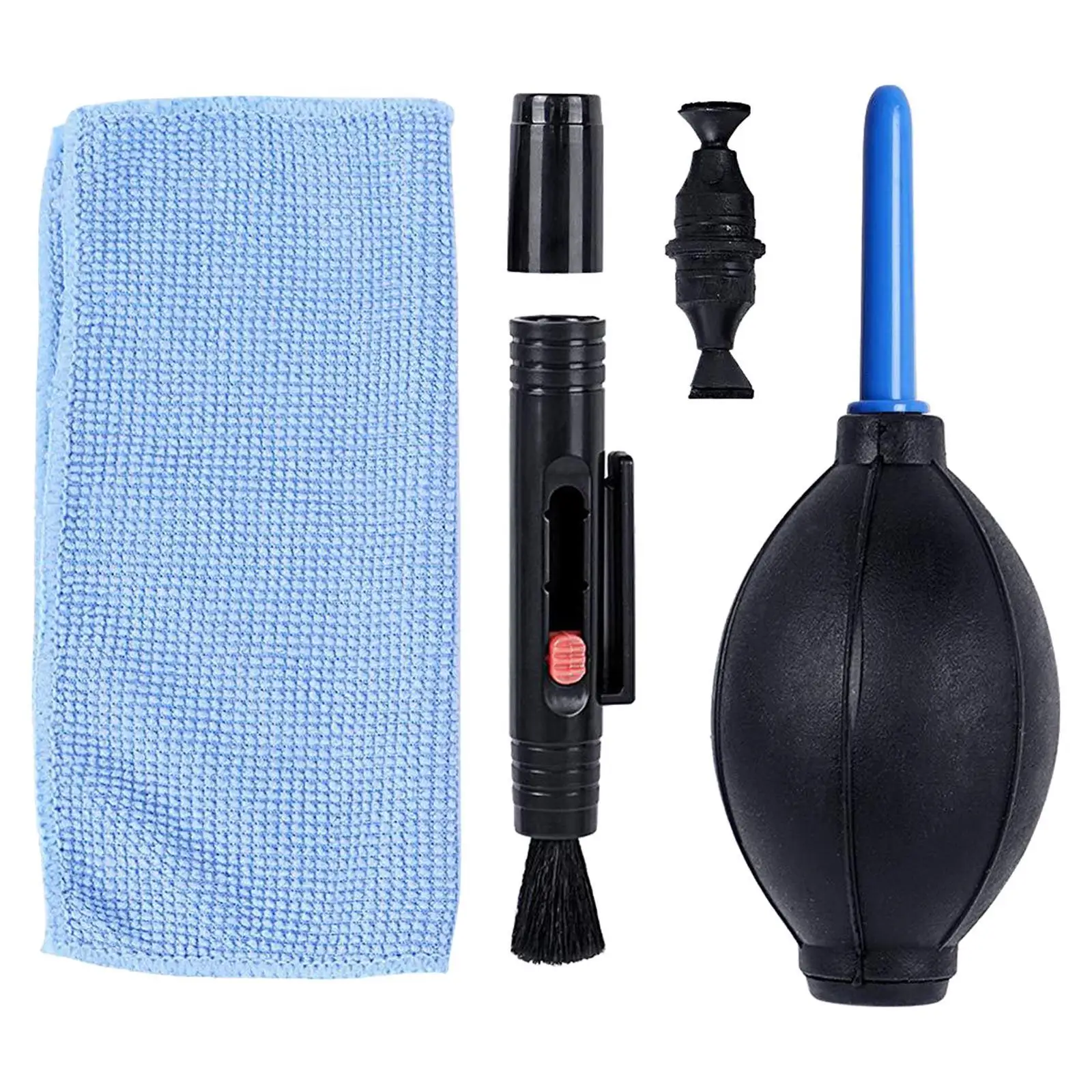

3 in 1 Camera Cleaning Kit Dust Pen/Blower/Cloth for LCD DSLR VCR Eyeglass