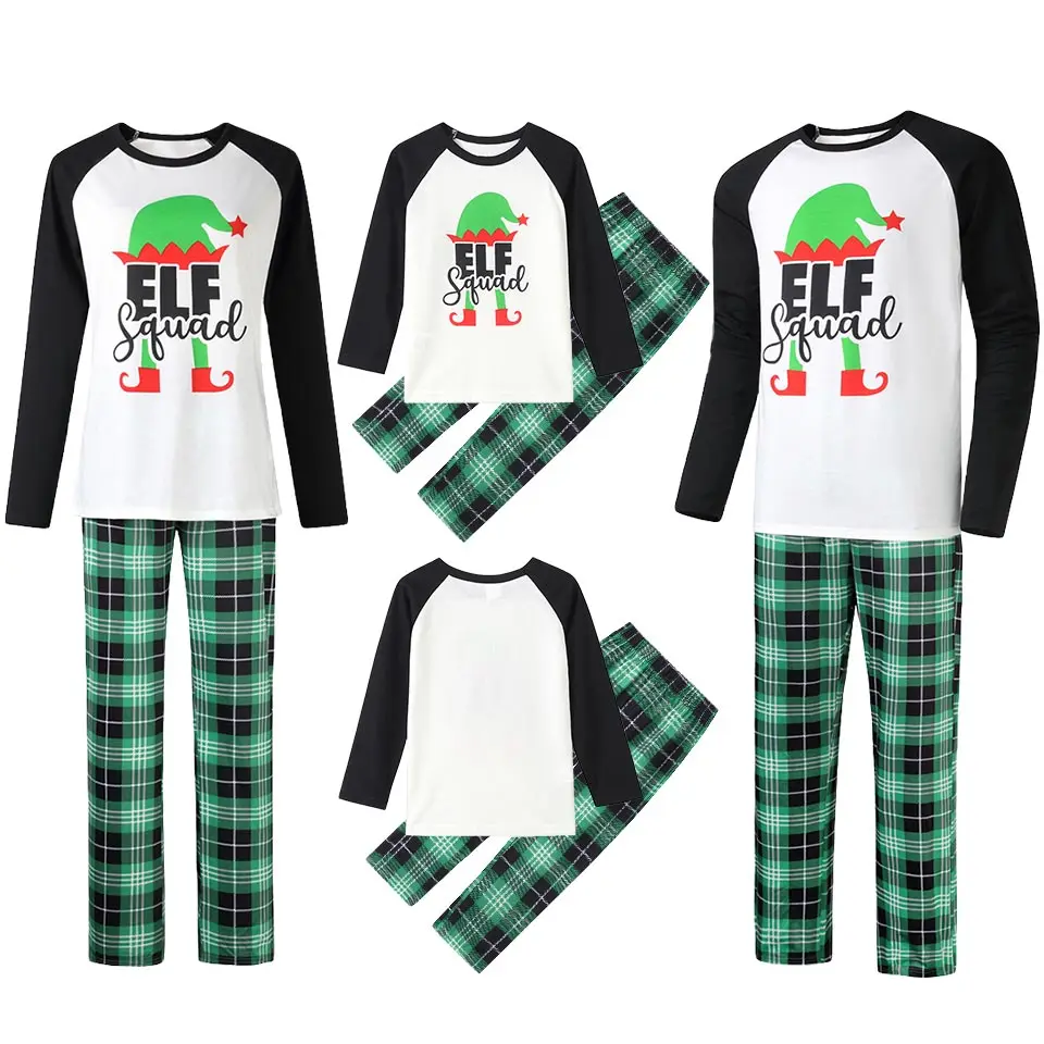 

2023 New Year Fashion Family Matching Christmas Pajamas for Mother Father Nightwear Kids Family Look Sleepwear Boys Girls Pajama