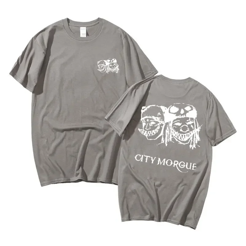 Повседневные забавные мужские футболки Rapper с мультипликационным принтом