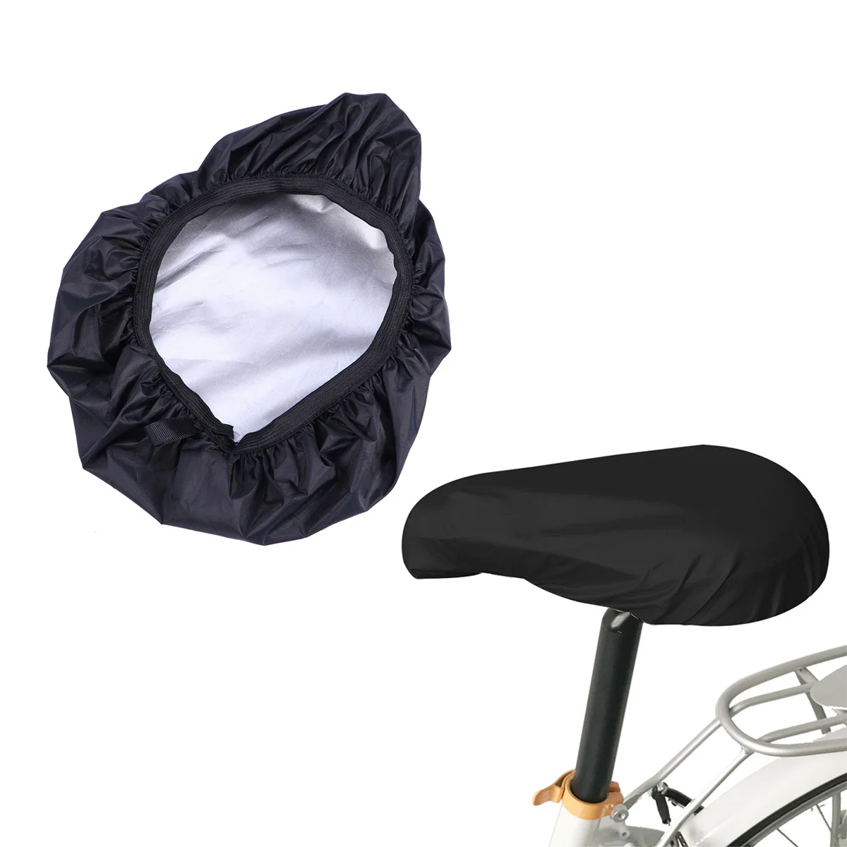

1 PC Bike Cover Resistant Elastic Black Accessory for Children