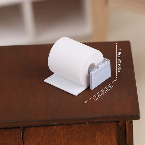 Аксессуары для кукол MYPANDA Рулон туалетной бумаги для кукольного домика