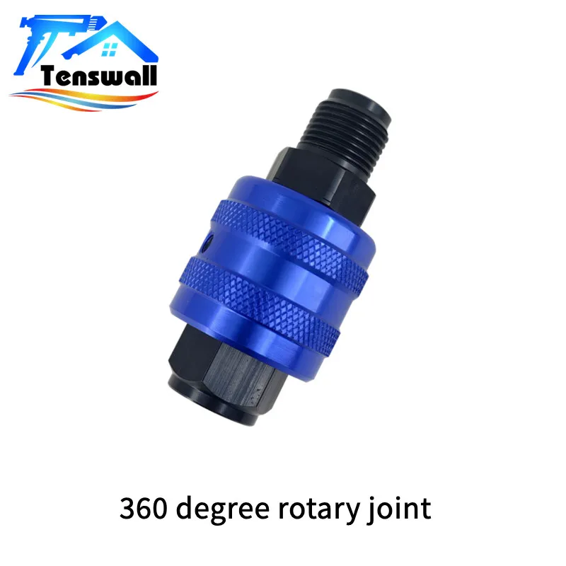 

Безвоздушный распылитель краски высокого давления, вращающийся подвижный шарнир, вращающийся на 360 градусов аксессуары для распылительной краски