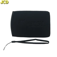 jcd for 3dsxl 3dsll soft cloth protective travel carrying storage bag pouch case w wrist strap for new 3ds xl ll protector cove