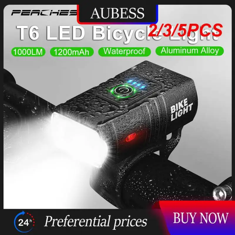 

Bike Bicycle Light USB LED Rechargeable Set Mountain Cycle Front Back Headlight Lamp Flashlight 6Modes Headlight Bike Accessorie