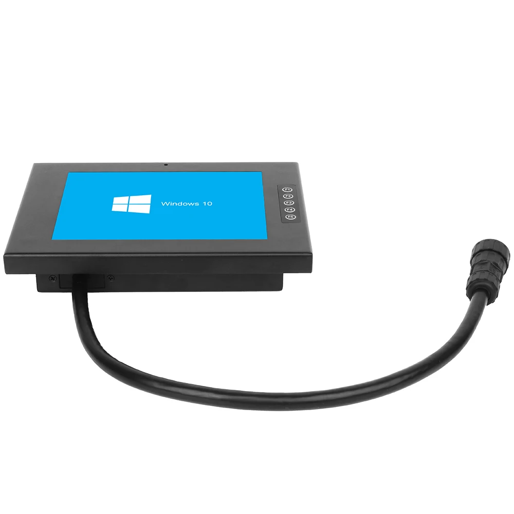 

Bestview 8 inch IP68 full waterproof Industrial touch monitor raspberry pi lcd monitor high brightness with light sensor