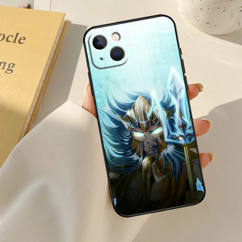 Чехол Saint Seiya для телефона iPhone 12 11 13 14 Pro Max SE 2020 2022 7 8 Plus X XR XS Mini чехол |