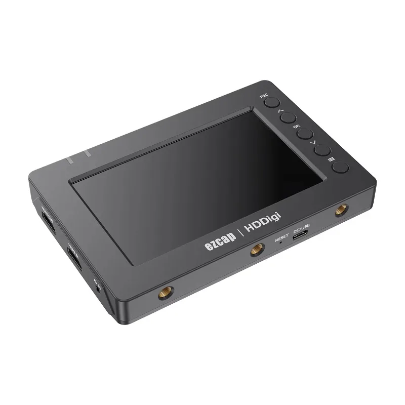 HDDigi Full HD Recorder Портативный блок захвата видео 1080P Запись видео с HDMI AV-видео H.264 MP4 с 5-дюймовым цветным экраном HD (art.: 3920d4ae05bbb) - 3920d4ae05bbb