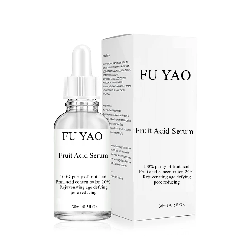 

Glycolic Acid + Salicylic Acid Essence Pore Shrinking Exfoliating Acne Treatment Lightening Pigmentation Facial Skin Care
