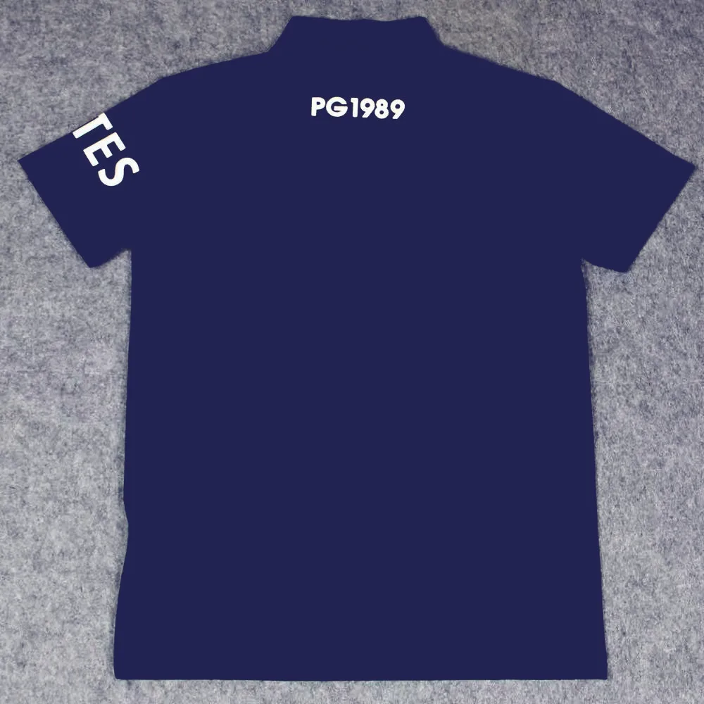 Casual Sport Crew Neck Men's Golf T-shirt Fast Dry Air Permeability Black/White Slim Fit Men Sports Short-sleeved Spring Summer