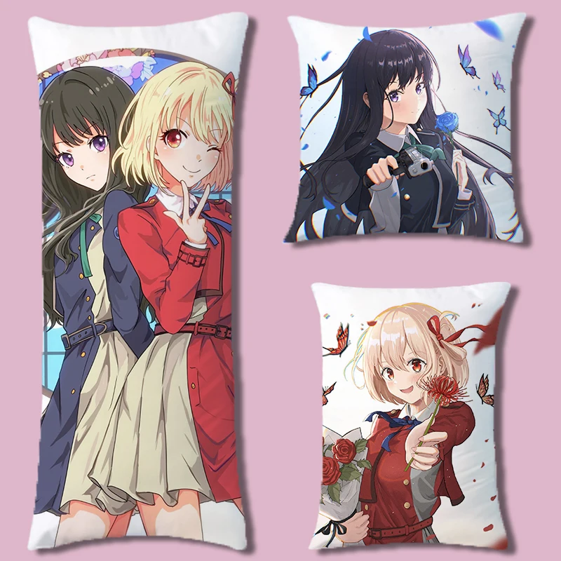 

Аниме нишикиджи чисато ликорис Сексуальная дакимакура обнимающая подушка для тела искусственная кожа Мужская Подушка наволочка постельное белье подарки HY