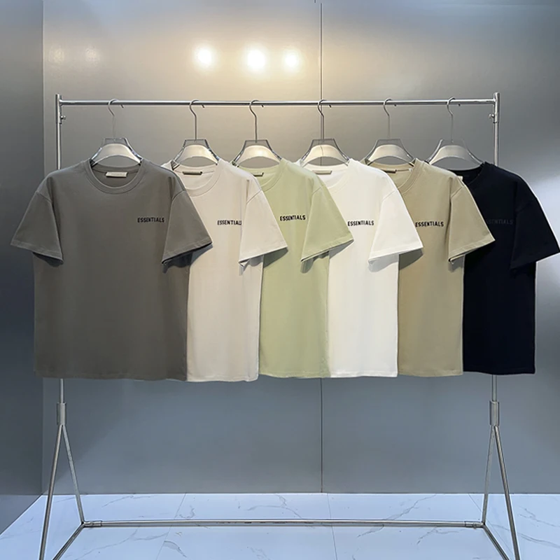 

Незаменимая летняя свободная футболка для мужчин и женщин, качественная спортивная футболка большого размера в стиле хип-хоп