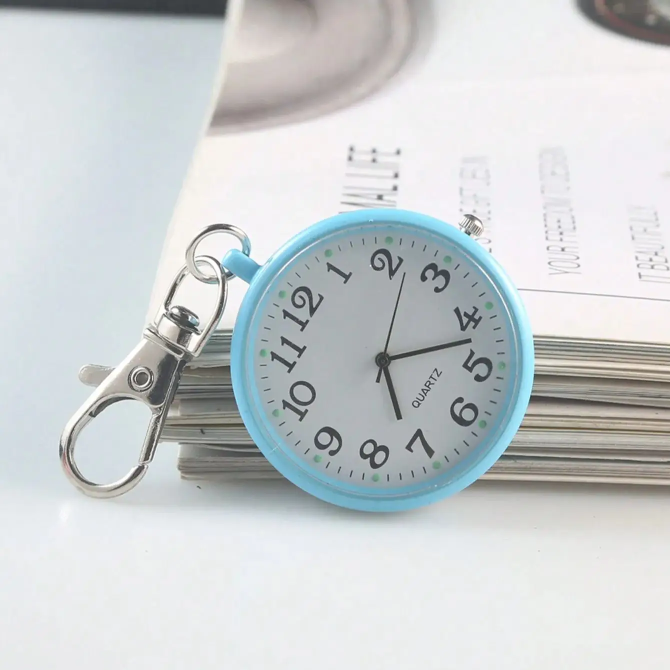 Детские кварцевые карманные часы для медсестер пожилых людей нагрудные с