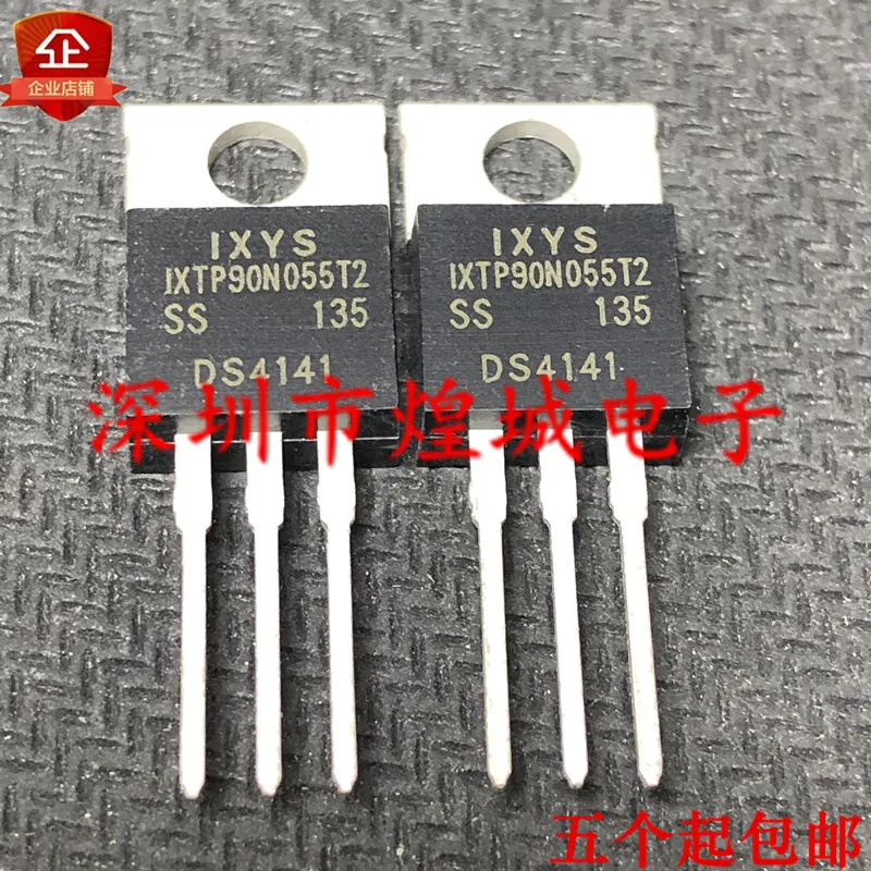 

10 шт. IXTP90N055T2 TO-220 55v 90A