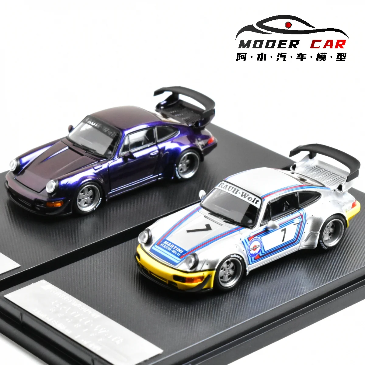 Фото SW 1:64 Сувенир RWB 944, литая под давлением модель автомобиля №2