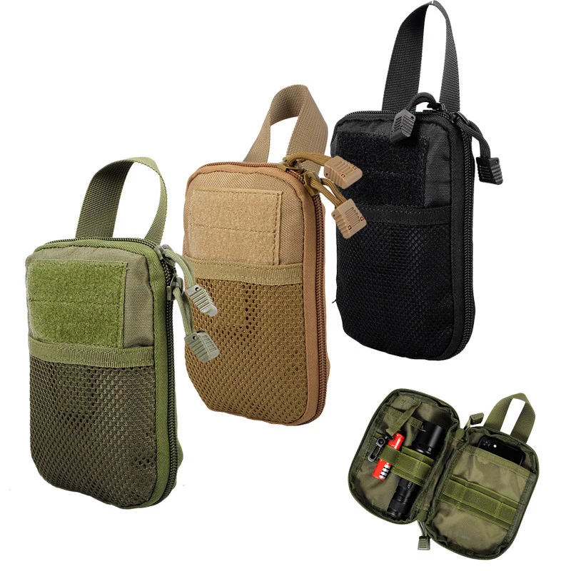 

Military Utility Belt Pouch Tactical First Aid Bag MOLLE EMT Rip-Away Medical Rescue Package for Travel Hunting Hiking Bags