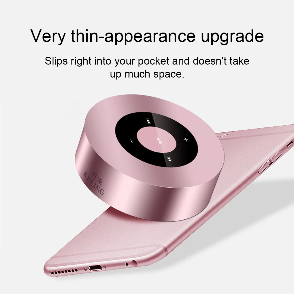 Беспроводной динамик с сенсорным экраном универсальный аудиоплеер звуковая