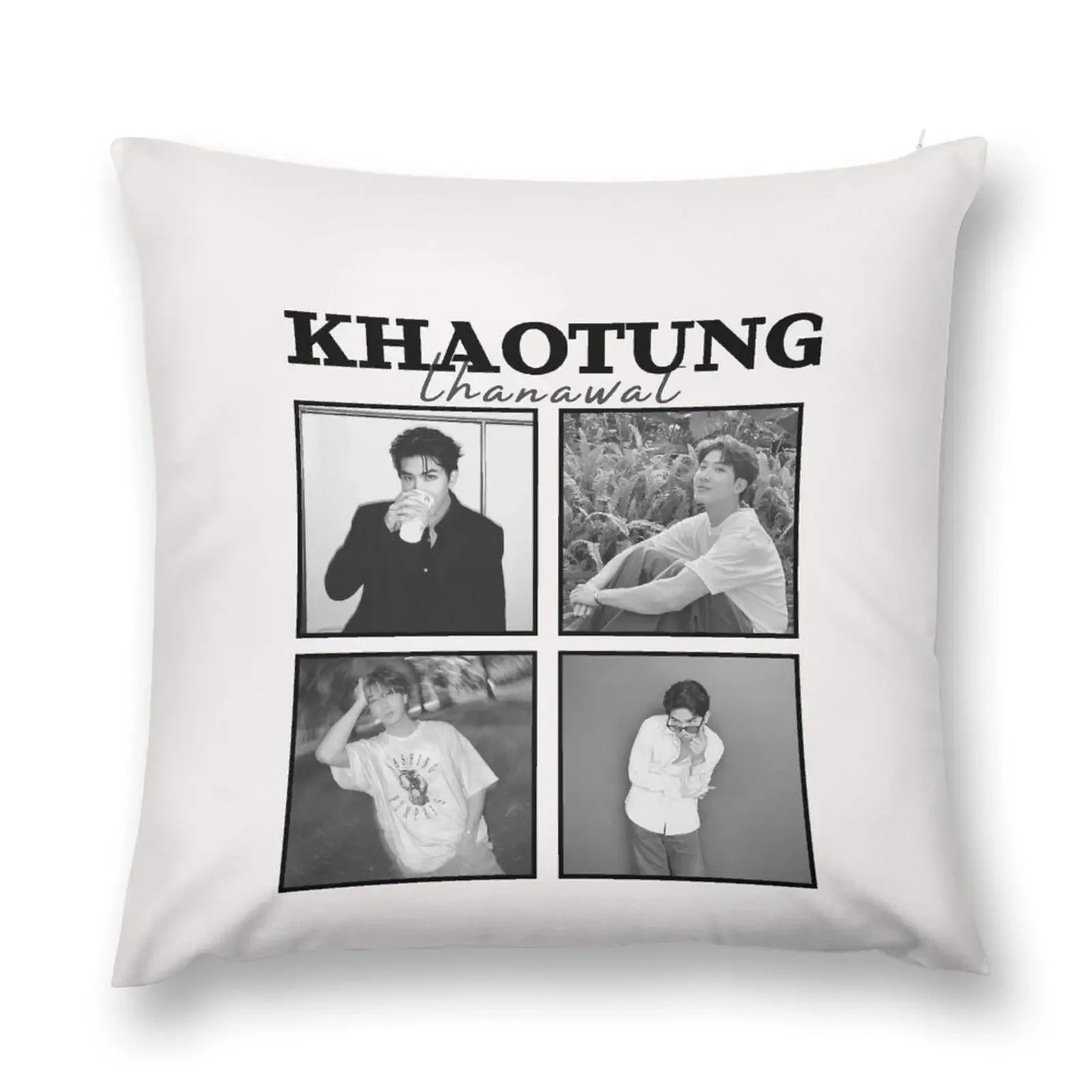 Концертный постер Khaotung Thanawat (только друзья) (белая версия) декоративная подушка