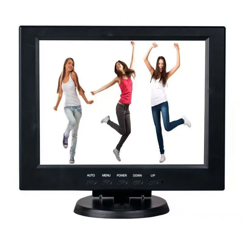 

12 Inch LCD Monitor Security Industrial Display BNC HDMI VGA AV