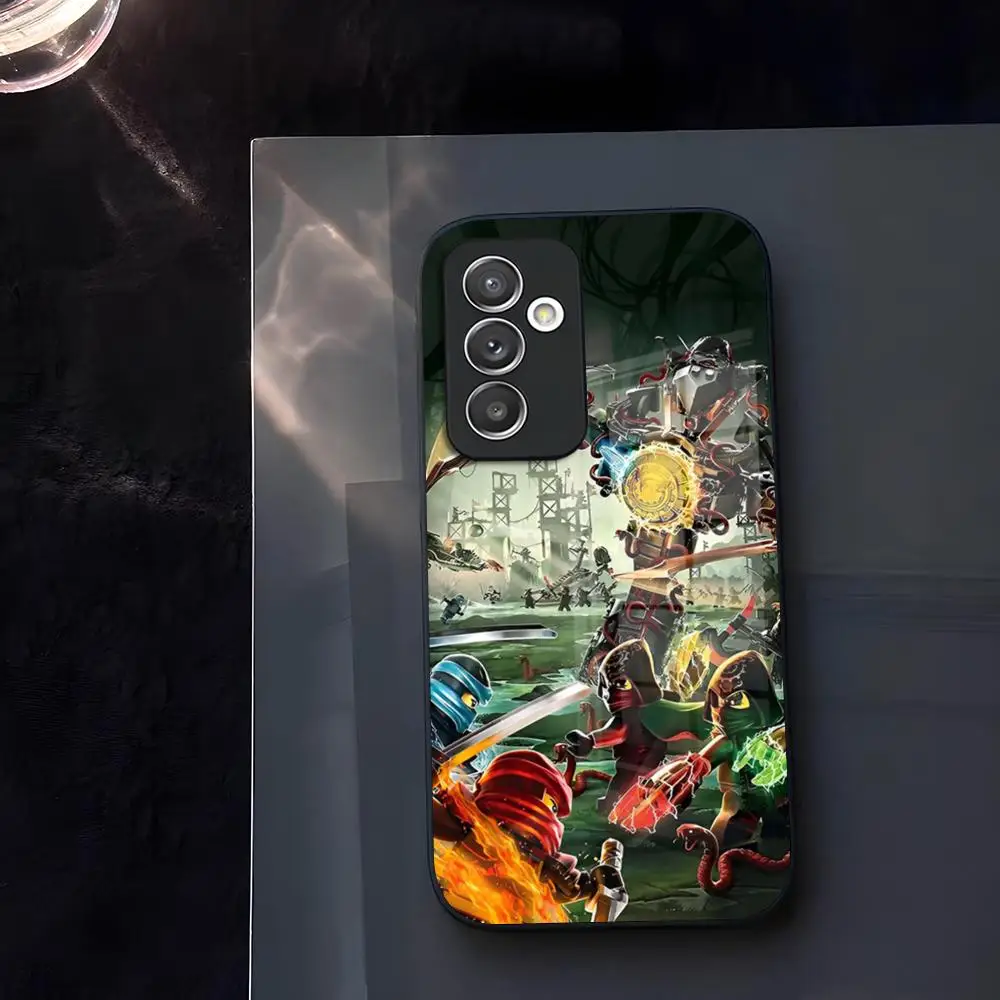 Стеклянный чехол для Samsung Galaxy S23 S24 S21 S22 S20 Ultra Fe Plus A34 A54 A24 A52 A53 M54