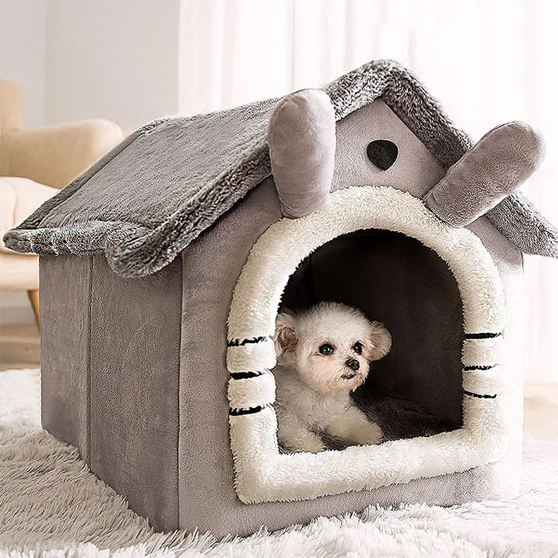 

New Breathable Warm Plush Pet Bed House Washable Soft Cat Cushion Kennel for Small Medium Large Dogs Cats Pet Supplies