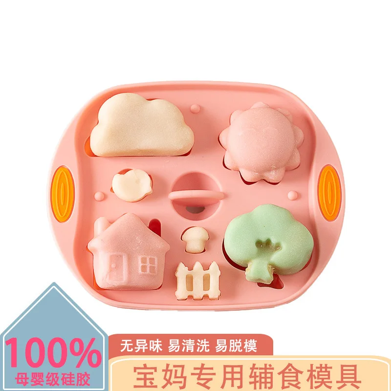 

Fondant Mold Lovely Kids Biscuit Cake Mold with Steaming Lid Baking Mold