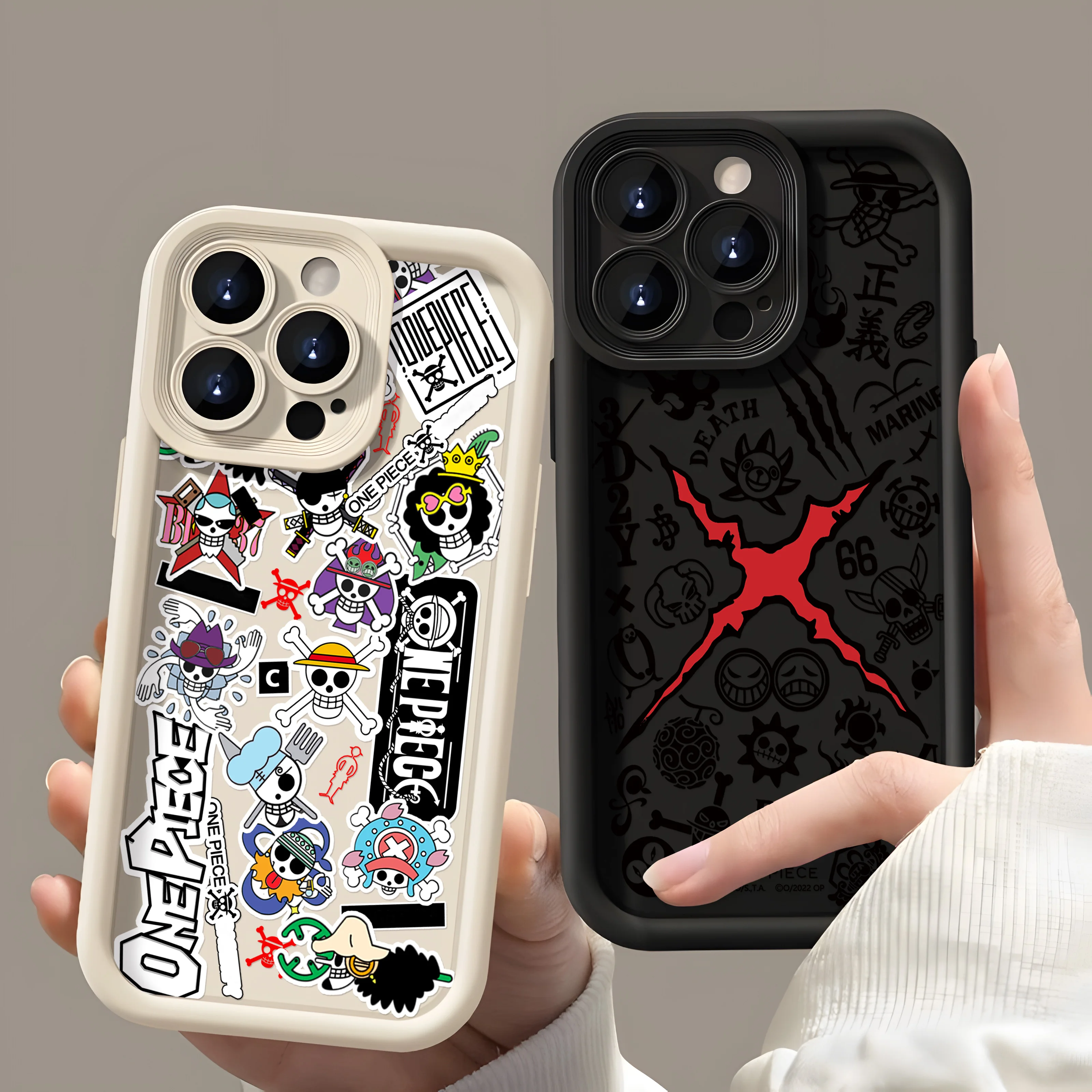Крутой аниме-чехол для телефона One Piece для Xiaomi Redmi 15 14C 13 13C 12 12C K50 K40 10C 10 9T 9C 9A K30 4G 5G, мягкая задняя крышка из ТПУ (art.: 3920d9ada404a) - 3920d9ada404a