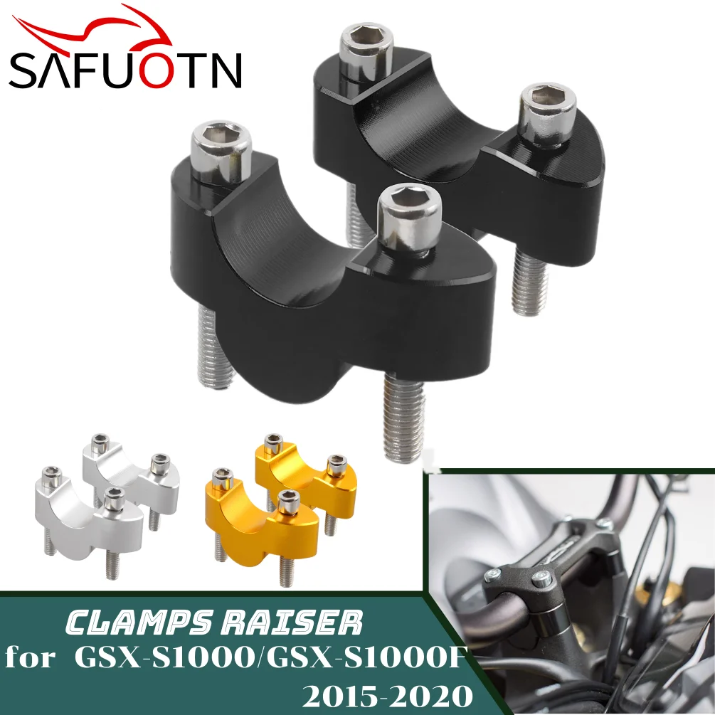 GSXS1000 GSXS1000F руль стойка для Suzuki GSX-S1000 GSX-S1000F 2015-2020 руль мотоцикла Расширенный Монтажный Зажим адаптер
