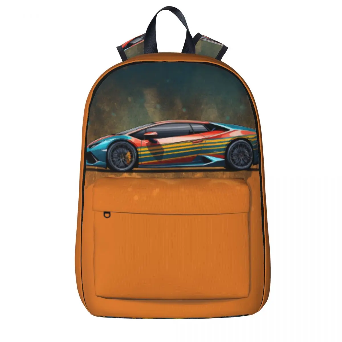 

Благородный спортивный рюкзак с машинкой в стиле ретро, разноцветные модные рюкзаки, мужские дорожные большие дизайнерские сумки для старшей школы