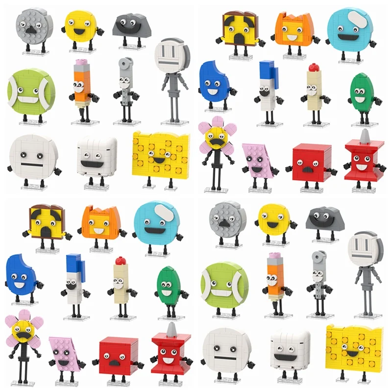 Buildmoc, боевой остров мечты, игольчатая игла Вуди, фигурки мячей для гольфа, набор строительных блоков MOC, игрушки для детей, подарки, игрушки