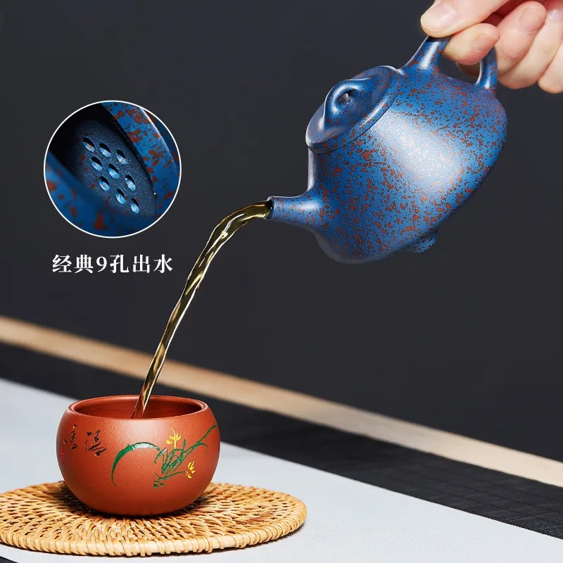 Zunhu Yixing чистый ручной работы Tiancui красный песок выплавильный камень оригинальный