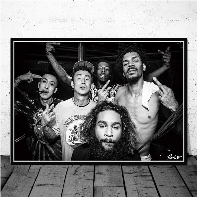 

Новинка, модный постер Flatbush зомби, рэп, музыка, звезды, певец, принты на холсте, картина маслом, искусство, настенные картины, гостиная, домашн...