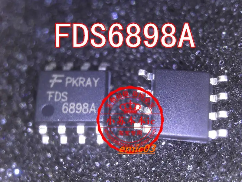 

5pieces 6898A FDS6898A SOP-8