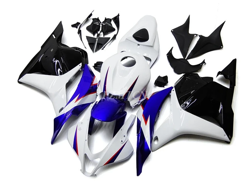 

4Gifts New ABS Whole Fairings Kit Fit For HONDA CBR600RR F5 2009 2010 2011 2012 09 10 11 12 Bodywork Set Blue White