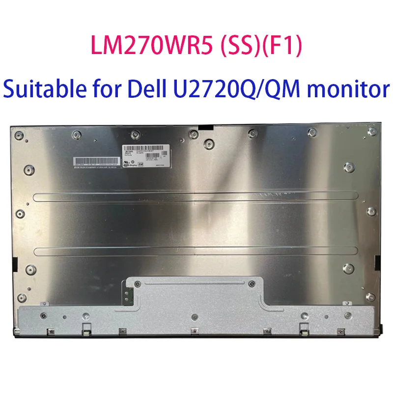 27″ 4K Original New LCD Screen LM270WR5 SSF1 is suitable for Dell U2720Q QM Display