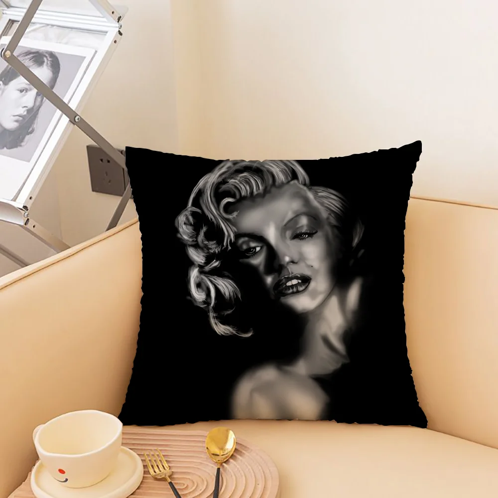 Роскошный чехол для диванной подушки наволочка M-Мэрилин Монро Декоративная