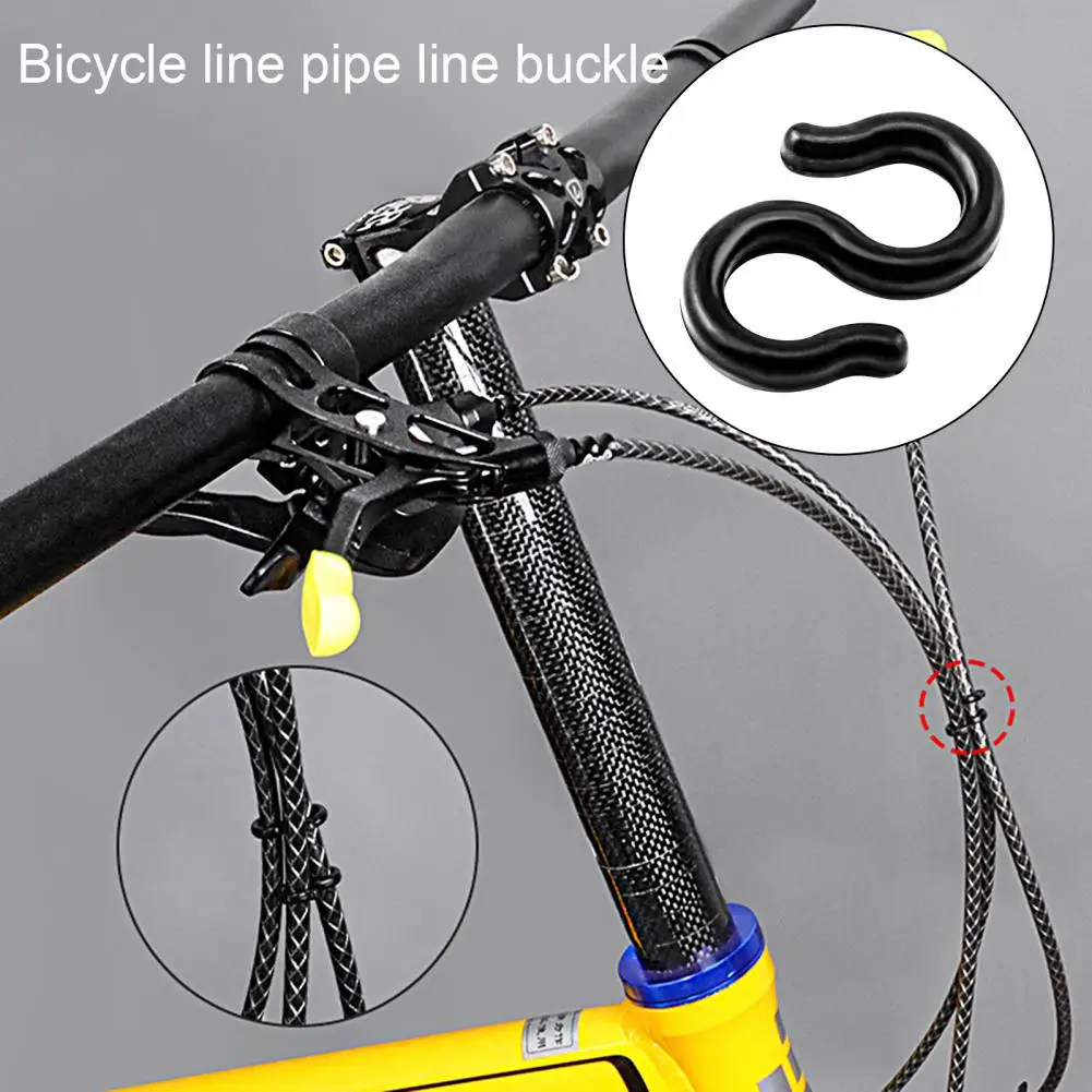 

10 шт., зажимы для велосипедного кабеля