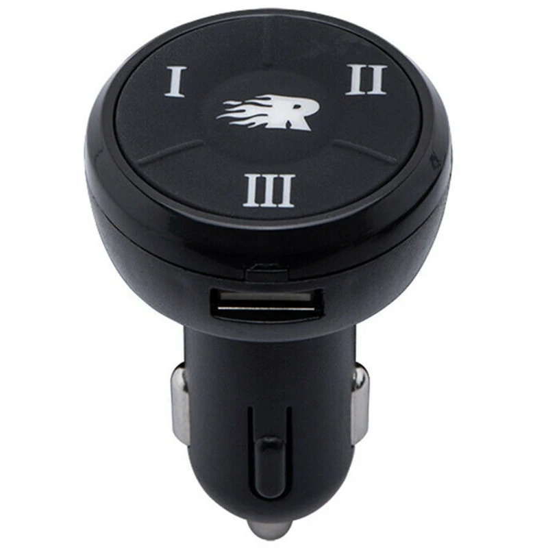 

NEW-3 Way Car Control Switch Controller USB For Exhaust Pipe Phone Charging Car Accessories