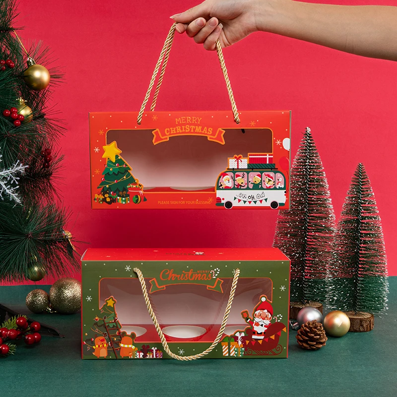 

LBSISI Life-Christmas картонные коробки для кексов