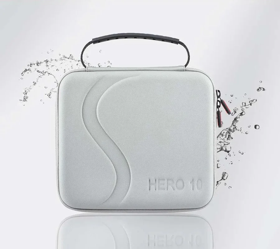 

Чехол для Gopro Hero 10, Портативная сумка, сумка для хранения, водонепроницаемые сумки через плечо из ПУ, аксессуары для экшн-камеры