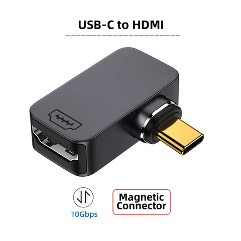 CY USB C Магнитный адаптер, USB 1000 Тип C к VGA/HDTV/DP/MINI-DP/Мбит/с гигабитный Ethernet сетевой LAN адаптер для ноутбука
