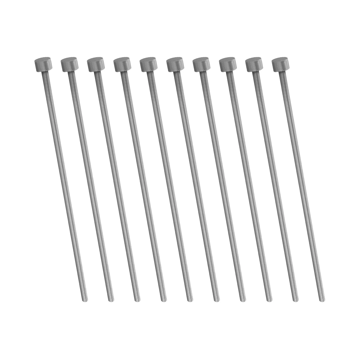 

Utoolmart 6 мм 65Mn HRC48-50 круглый наконечник пластиковый инъекционный компонент пресс-форма прямой штамповка эжектор штифт обрабатывающий инструм...